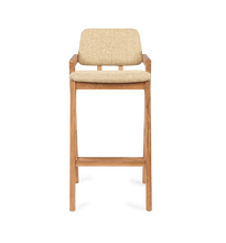 Cargar imagen en el visor de la galería, Noa Bar Chair Pale Khaki