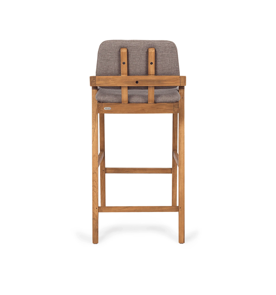 Noa Kitchen Stool Walnut