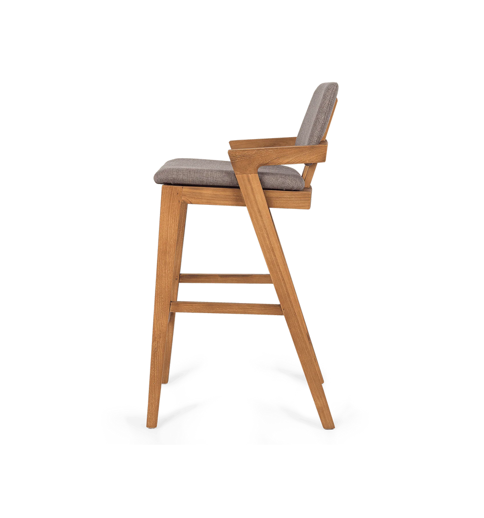 Noa Kitchen Stool Walnut