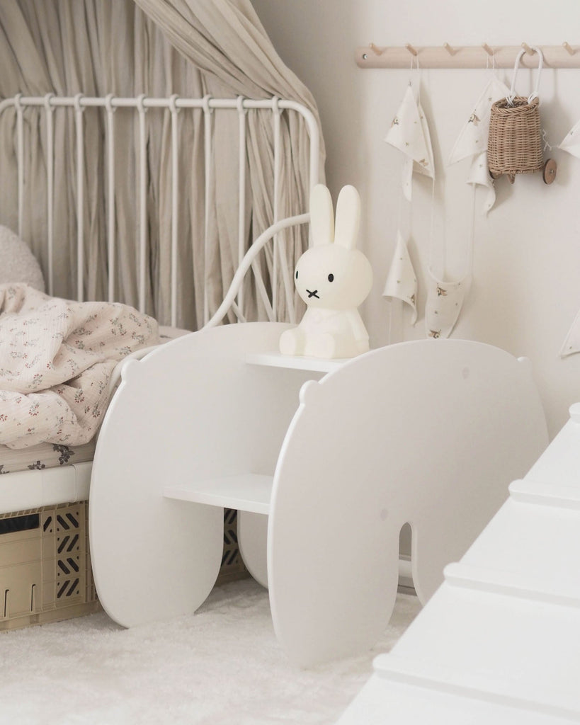 NUPPU rocking horse | white