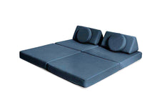 Load image into Gallery viewer, Shappy Play Sofa Ultra Plush Navy Blue