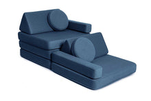 Load image into Gallery viewer, Shappy Play Sofa Ultra Plush Navy Blue