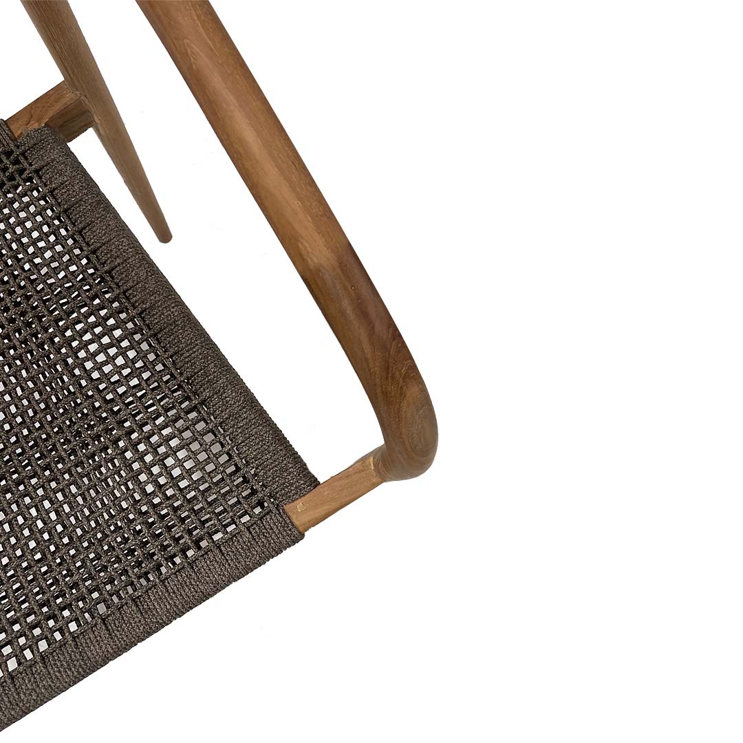GREY ROPE CHAIR
