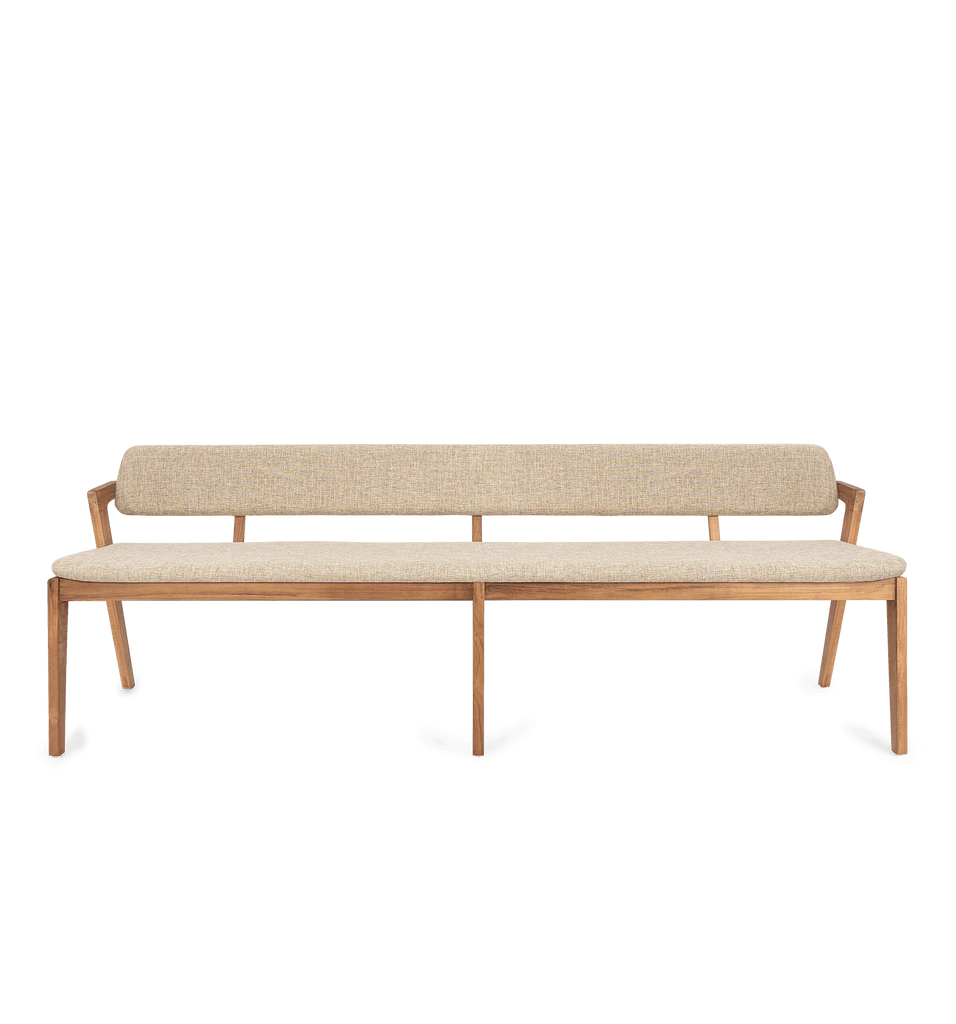 Noa Dining Bench Pale Khaki