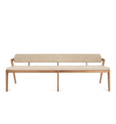 Noa Dining Bench Pale Khaki