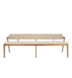 Noa Dining Bench Pale Khaki