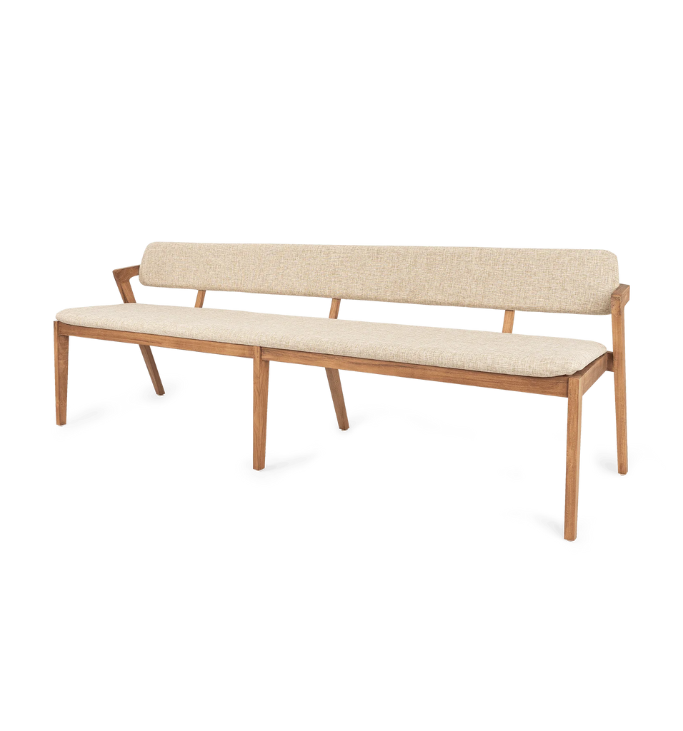Noa Dining Bench Pale Khaki