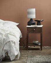 Load image into Gallery viewer, BILLE night stand wood/marble
