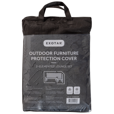 PROTECTIVE COVER FOR LOUNGE SET GARDEN FOR 2 ELEMENTS