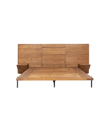 Outline Bed With Side Table