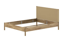 Carica l&#39;immagine nel visualizzatore di Gallery, OLIVE BED 160 X 200 CM ROPE OAK