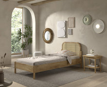 Carica l&#39;immagine nel visualizzatore di Gallery, Olive bed and bed side table set