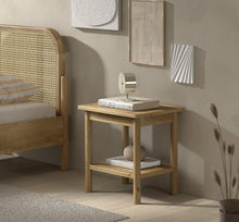 Carica l&#39;immagine nel visualizzatore di Gallery, Olive bed and bed side table set