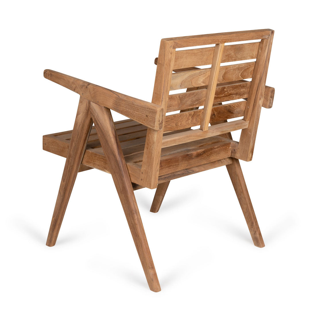 Dining Easy Lounge Chair - Teak Outdoor