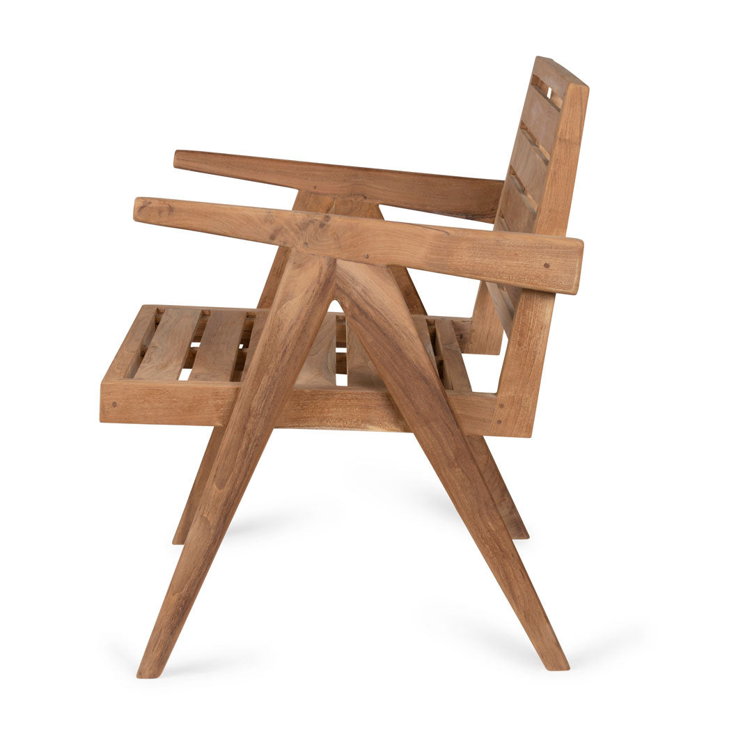 Dining Easy Lounge Chair - Teak Outdoor