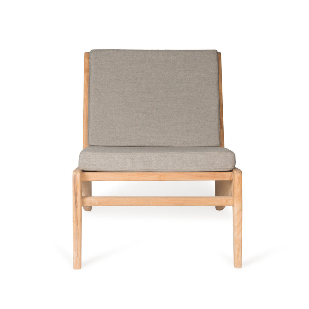 Cushion for Chair Outdoor - Sunbrella® Natte Grey