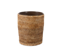 Cargar imagen en el visor de la galería, ROUND RATTAN PAPER BIN Ø27