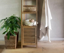 Carica l'immagine nel visualizzatore di Gallery, SQUARE RATTAN WASTEPAPER BASKET 25X25X30CM