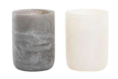 GLASS RESIN 7,5X7,5X10 GLAZED 2 MOD.