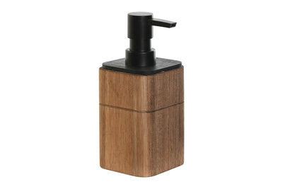 DISPENSER ACACIA 7,6X7,6X17,5 NATURAL