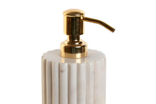 Cargar imagen en el visor de la galería, DISPENSER MARBLE METAL 8X8X20 WHITE