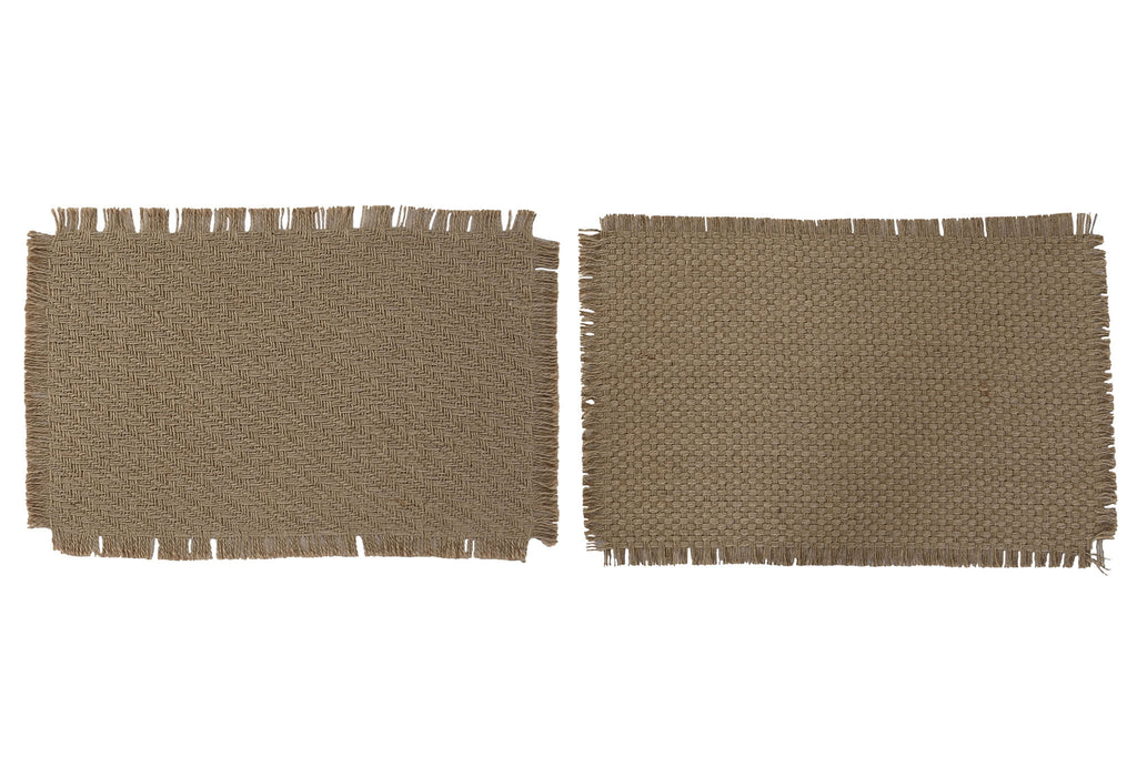 INDIVIDUAL JUTE 45X30X0.1 2 SURT.