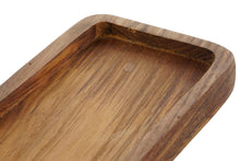 Load image into Gallery viewer, TABLE TEAK 41X10X2 NATURAL BROWN