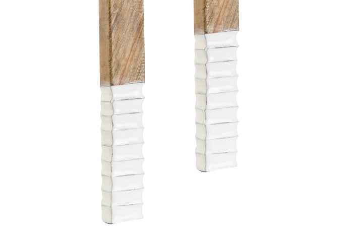 UTENSILS SET 2 MANGO 30X2X8 WHITE