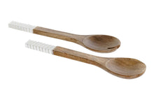 Load image into Gallery viewer, UTENSILS SET 2 MANGO 30X2X8 WHITE