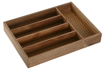 Load image into Gallery viewer, ACACIA RATAN CUTLERY TRAY 34.5X25.5X5 NATURAL
