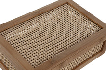 Load image into Gallery viewer, BOX BAMBOO RATTAN 23X15X8 NATURAL