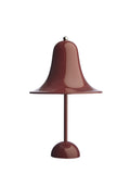 VERNER PANTON, Pantop Ø23 Table Lamp, Burgundy
