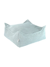 Carica l&#39;immagine nel visualizzatore di Gallery, Peppermint Green Square Ottoman