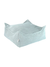 Load image into Gallery viewer, Peppermint Green Square Ottoman