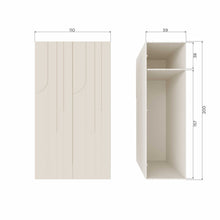 Laden Sie das Bild in den Galerie-Viewer, RAIN 2-DRS WARDROBE PINE DUST [fsc]