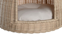 Cargar imagen en el visor de la galería, PET BED RATTAN 45X45X57 NATURAL