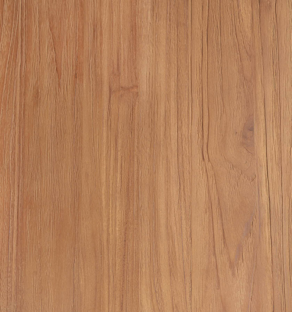 Teak recycled round coffee table