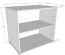 Laden Sie das Bild in den Galerie-Viewer, SAM BOOKCASE FOR MID SLEEPER OAK