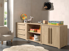 Load image into Gallery viewer, Bookcase/2-door chest/3-drawer chest