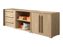 Load image into Gallery viewer, Bookcase/2-door chest/3-drawer chest