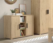 Carica l'immagine nel visualizzatore di Gallery, SAM CHEST OF 2 DOORS OAK