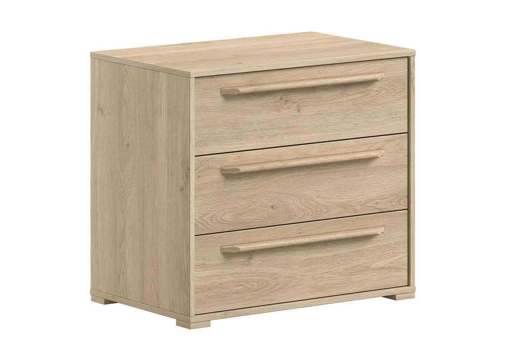 SAM CHEST 3 DRAWERS FOR MID SLEEPER OAK