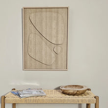 Load image into Gallery viewer, Structure painting in frame - Composition - Woody