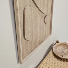 Load image into Gallery viewer, Structure painting in frame - Composition - Woody