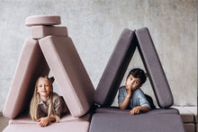 Load image into Gallery viewer, Shappy Play Sofa Ultra Plush Dark Grey