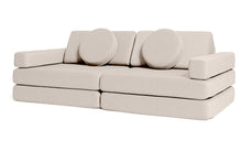 Load image into Gallery viewer, Shappy Play Sofa Ultra Plush Soft Beige