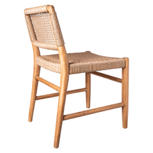 Load image into Gallery viewer, Rope and teak chair