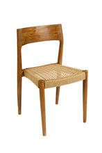 Charger l'image dans la galerie, Teak and rope chair