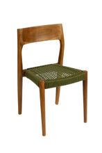 Charger l'image dans la galerie, Teak and rope chair