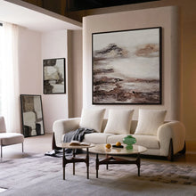 Load image into Gallery viewer, Premium painting with black frame - Modern Art I - E. Thorne